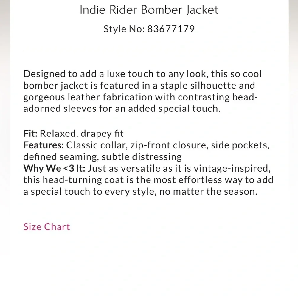 Free People Indie Rider Bomber Jacket Size Large NWT - Picture 5 of 15